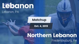 Matchup: Lebanon vs. Northern Lebanon  2019