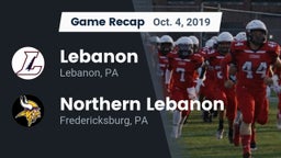 Recap: Lebanon  vs. Northern Lebanon  2019