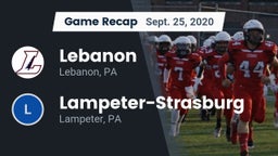 Recap: Lebanon  vs. Lampeter-Strasburg  2020
