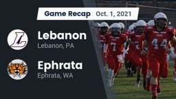Recap: Lebanon  vs. Ephrata  2021