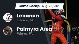 Recap: Lebanon  vs. Palmyra Area  2023