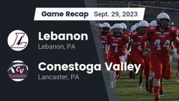 Recap: Lebanon  vs. Conestoga Valley  2023