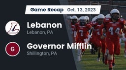Recap: Lebanon  vs. Governor Mifflin   2023