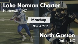 Matchup: Lake Norman Charter vs. North Gaston  2016