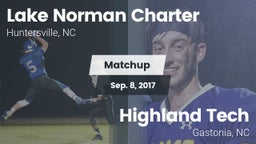 Matchup: Lake Norman Charter vs. Highland Tech  2017