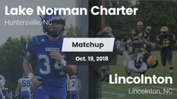 Matchup: Lake Norman Charter vs. Lincolnton  2018