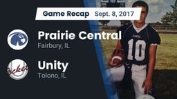 Recap: Prairie Central  vs. Unity  2017