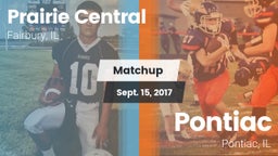 Matchup: Prairie Central vs. Pontiac  2017