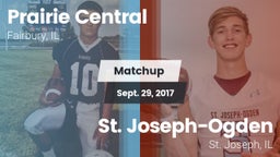 Matchup: Prairie Central vs. St. Joseph-Ogden  2017