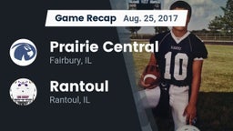 Recap: Prairie Central  vs. Rantoul  2017