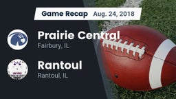 Recap: Prairie Central  vs. Rantoul  2018