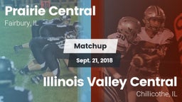 Matchup: Prairie Central vs. Illinois Valley Central  2018