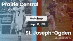 Matchup: Prairie Central vs. St. Joseph-Ogden  2018