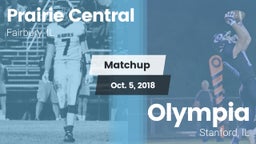 Matchup: Prairie Central vs. Olympia  2018
