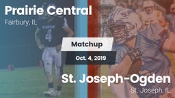 Matchup: Prairie Central vs. St. Joseph-Ogden  2019