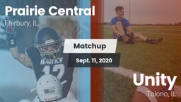 Matchup: Prairie Central vs. Unity  2020