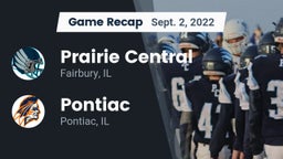 Recap: Prairie Central  vs. Pontiac  2022