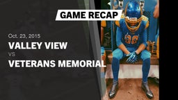Recap: Valley View  vs. Veterans Memorial  2015