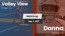 Matchup: Valley View vs. Donna  2017