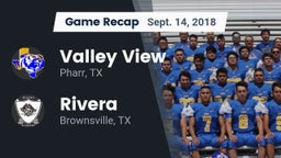 Recap: Valley View  vs. Rivera  2018
