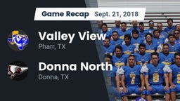 Recap: Valley View  vs. Donna North  2018