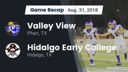 Recap: Valley View  vs. Hidalgo Early College  2018