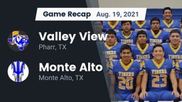Recap: Valley View  vs. Monte Alto  2021