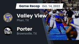 Recap: Valley View  vs. Porter  2022