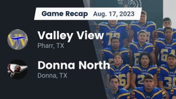 Recap: Valley View  vs. Donna North  2023