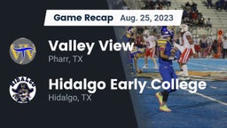 Recap: Valley View  vs. Hidalgo Early College  2023