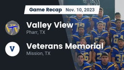 Recap: Valley View  vs. Veterans Memorial  2023