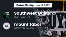 Recap: Southwest Guilford  vs. mount tabor 2019