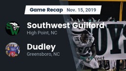 Recap: Southwest Guilford  vs. Dudley  2019