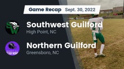 Recap: Southwest Guilford  vs. Northern Guilford  2022