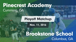 Matchup: Pinecrest Academy vs. Brookstone School 2016
