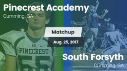 Matchup: Pinecrest Academy vs. South Forsyth  2017