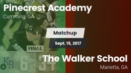 Matchup: Pinecrest Academy vs. The Walker School 2017