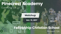 Matchup: Pinecrest Academy vs. Fellowship Christian School 2017