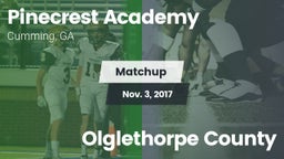 Matchup: Pinecrest Academy vs. Olglethorpe County 2017