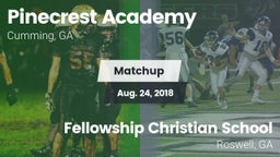 Matchup: Pinecrest Academy vs. Fellowship Christian School 2018