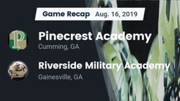 Recap: Pinecrest Academy  vs. Riverside Military Academy  2019