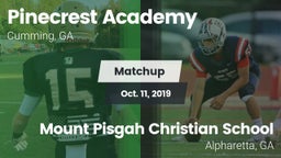 Matchup: Pinecrest Academy vs. Mount Pisgah Christian School 2019