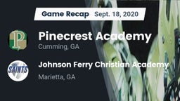 Recap: Pinecrest Academy  vs. Johnson Ferry Christian Academy 2020