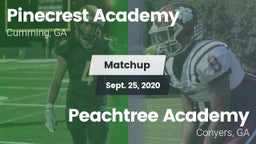 Matchup: Pinecrest Academy vs. Peachtree Academy 2020