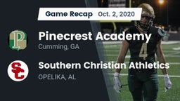 Recap: Pinecrest Academy  vs. Southern Christian Athletics 2020