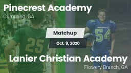 Matchup: Pinecrest Academy vs. Lanier Christian Academy 2020