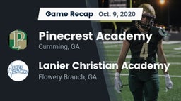 Recap: Pinecrest Academy  vs. Lanier Christian Academy 2020