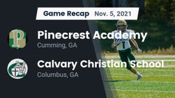 Recap: Pinecrest Academy  vs. Calvary Christian School 2021