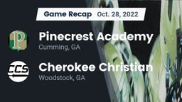 Recap: Pinecrest Academy  vs. Cherokee Christian  2022