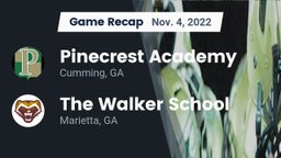 Recap: Pinecrest Academy  vs. The Walker School 2022